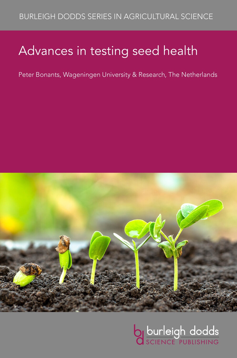 Book cover image for Advances in testing seed health ISBN: 9781801465465
